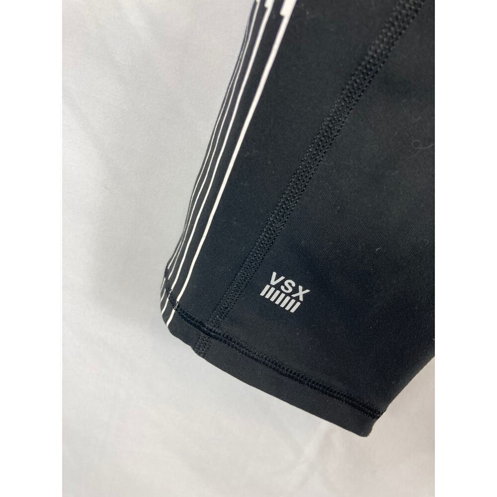 VSX Sport Knockout Crop Leggings Size Small Black Graphic - Picture 4 of 6